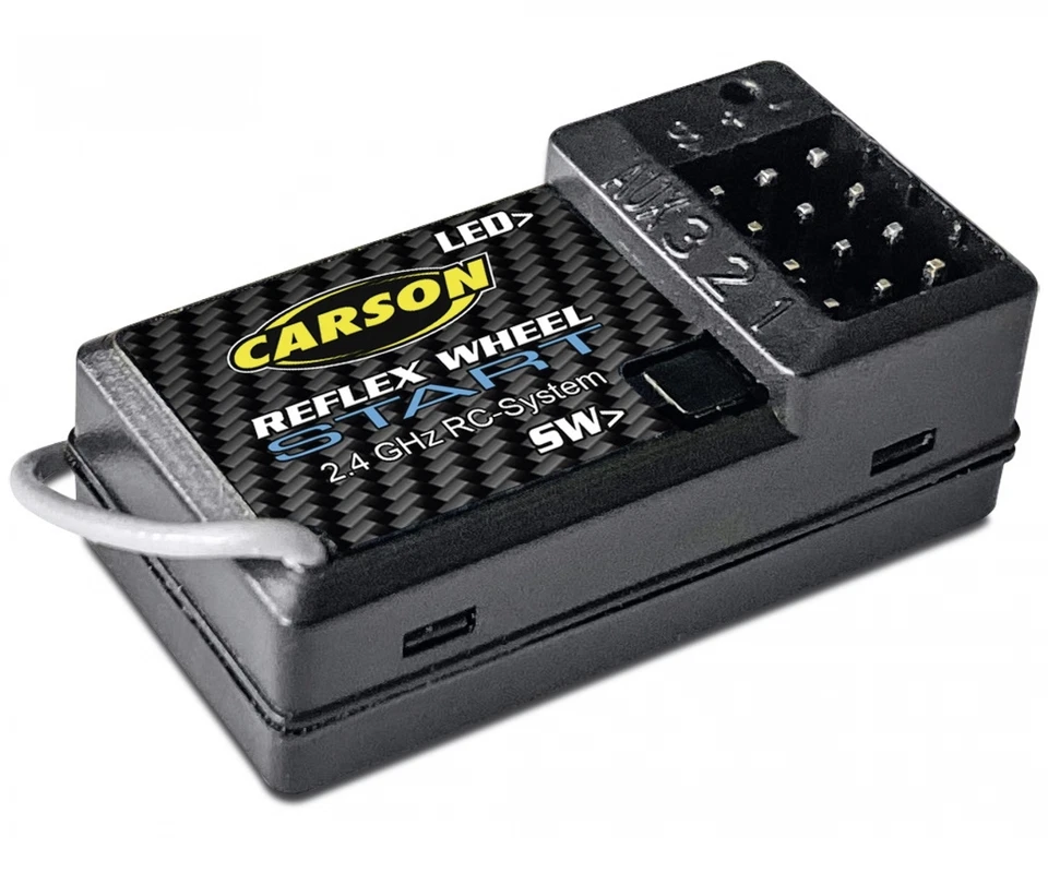 Carson Reflex Wheel Start 2,4GHz – RC Sender mit Servo-Reverse & Trimmfunktion - Bild 3 von 3