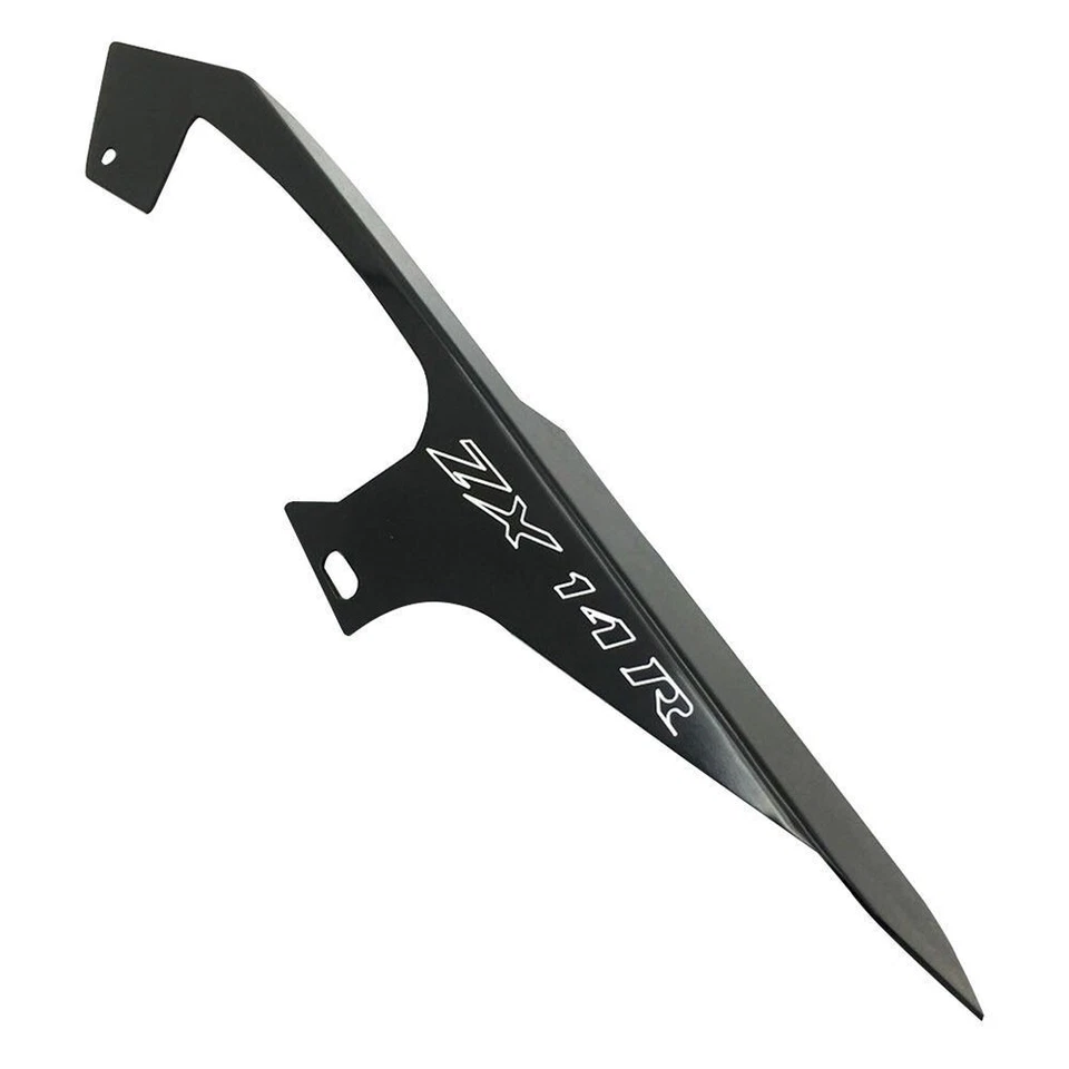 Cubierta protectora de cadena para moto Kawasaki Ninja ZX14/14R ZZR1400 2006-2015/Negro Foto 3 de 3