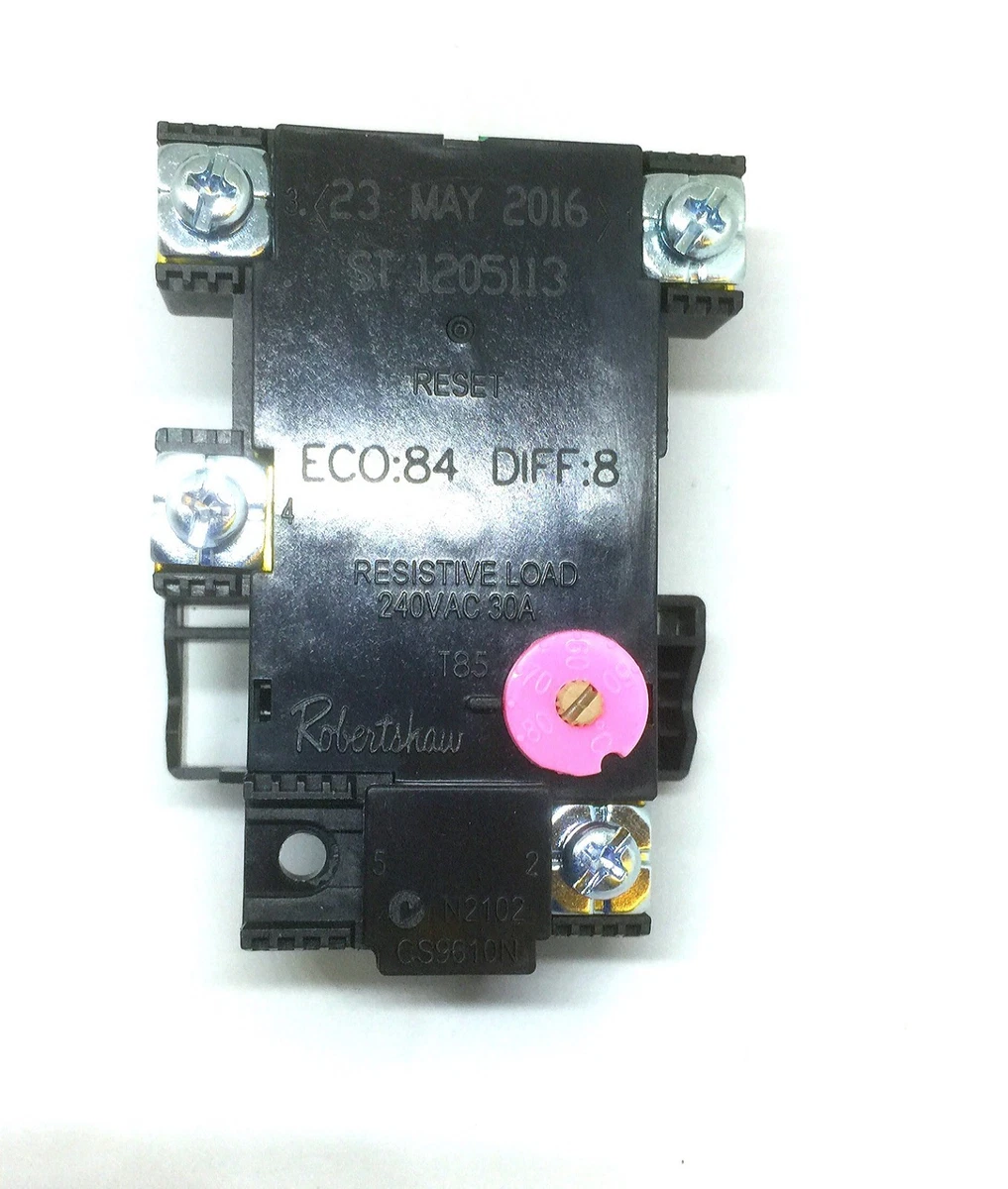 Genuine Electric Hot Water Heater Thermostat Robertshaw ST12-80 RHEEM DUX  0792 | eBay