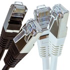 Network Cable RJ45 Cat5e Ethernet Shielded METAL Plug 0.5m/1m/2m/3m to 20m lot