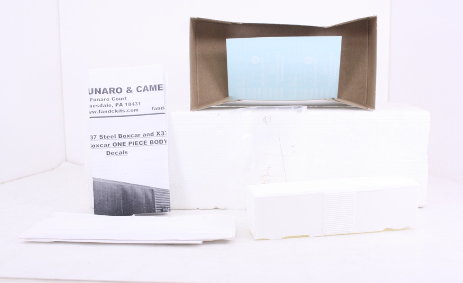 Prr X37 Funaro & Camerlengo (f&c) 8400 PRR X37 Steel Boxcar Circle Keystone HO ...