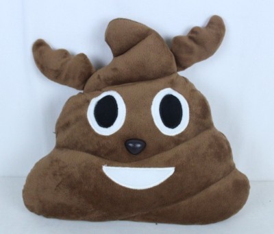 Poop Ebay Poop Emoji Pillow Brown Plush Toy Appx 13 x 15