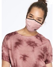 Pink Victoria Secret face mask SEAMLESS REUSABLE MASK NEW Chalk Rose color.