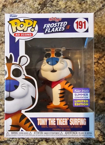Funko Pop! Tony The Tiger Surfing 191 SDCC Shared Exclusive 