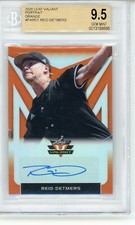 2020 Leaf Valiant Orange Portrait Auto Reid Detmers BGS 9.5