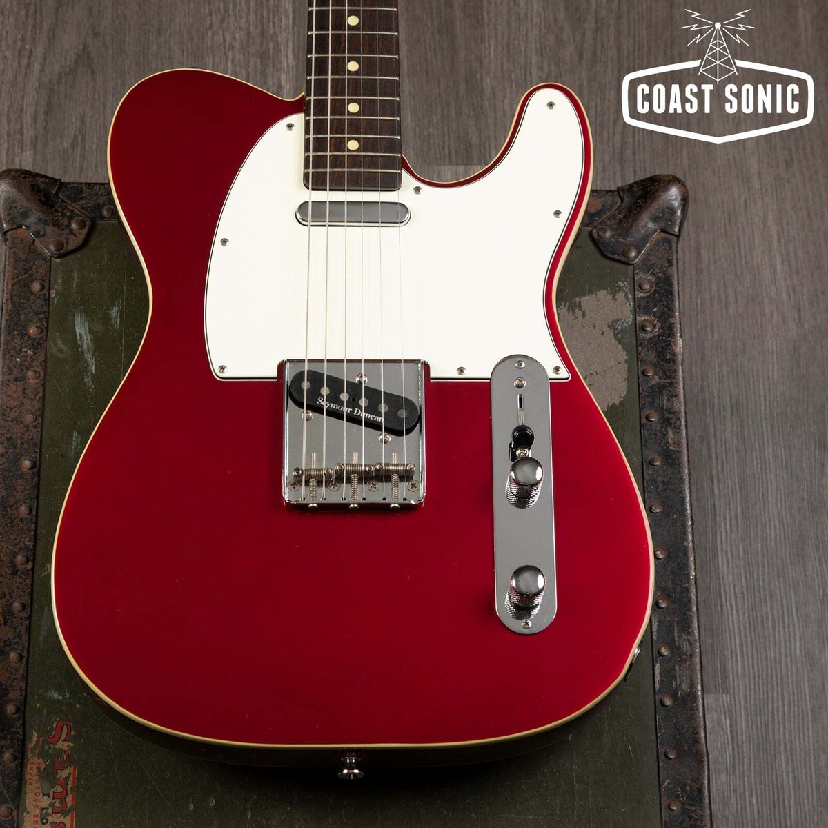 2006 ESP Edwards E-TE-100 Telecaster Candy Apple Red | eBay