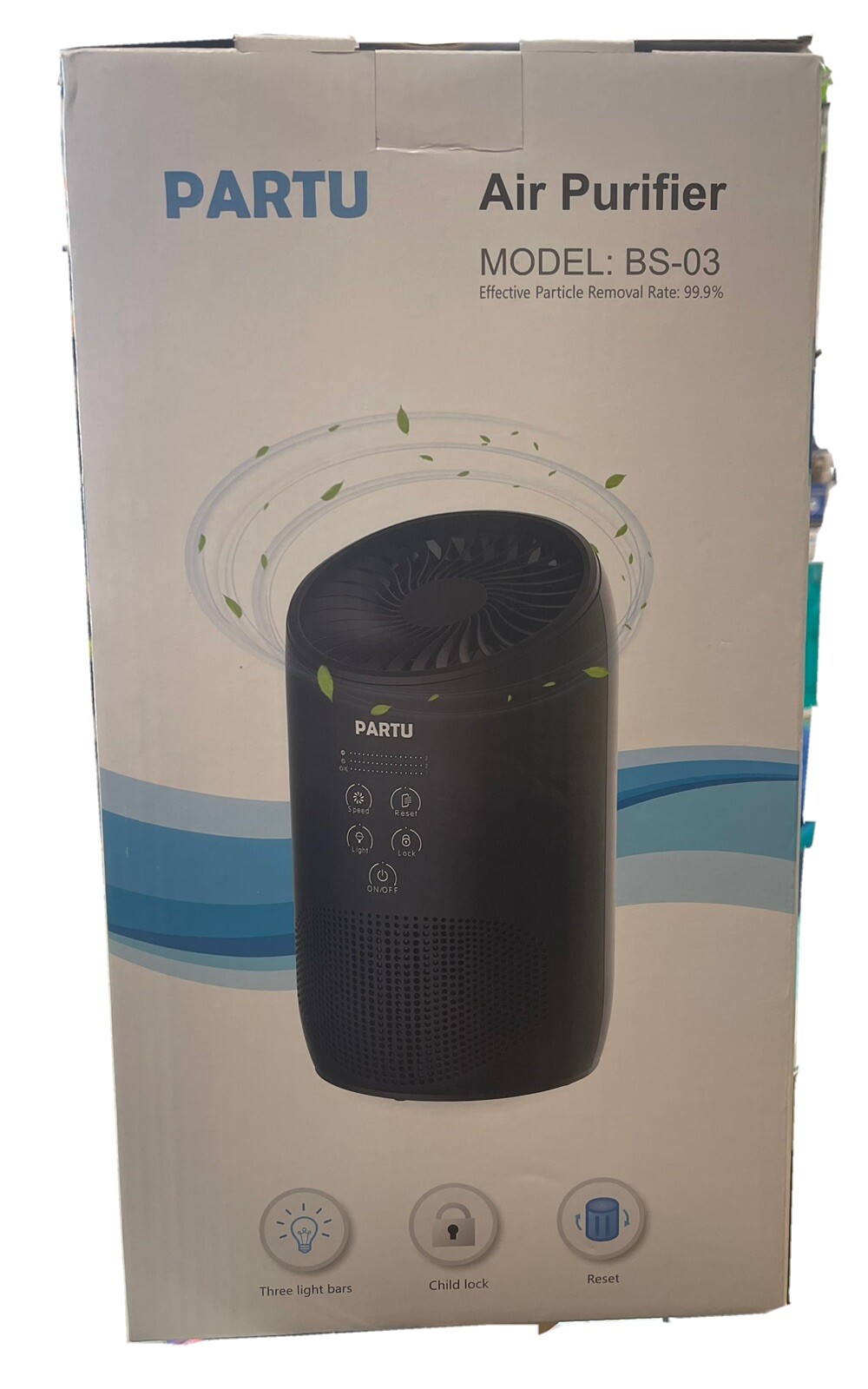 PARTU HEPA Air Purifier for Home/Office BS03