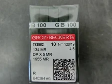 100 Groz-Beckert NEEDLE SERV 1 34 MR DPX5 120/19 