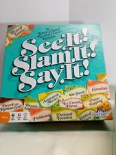 See It! Slam It! Say It! Board Game Outset