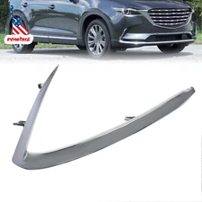 For Mazda CX-9 2016-2023 Front Right Passenger Bumper Trim Lower Molding Chrome