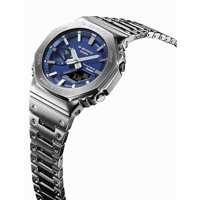 CASIO G-SHOCK GM-B2100AD-2AJF Blue Full Metal Analog Digital Men