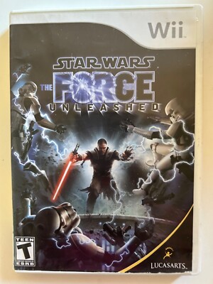Star Wars: The Force Unleashed (Nintendo Wii, 2008)-CIB-See description