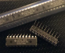 HITACHI HM6168HP-55 Standard SRAM, 4KX4, 55ns, CMOS, PDIP20 **NEW** Qty.1