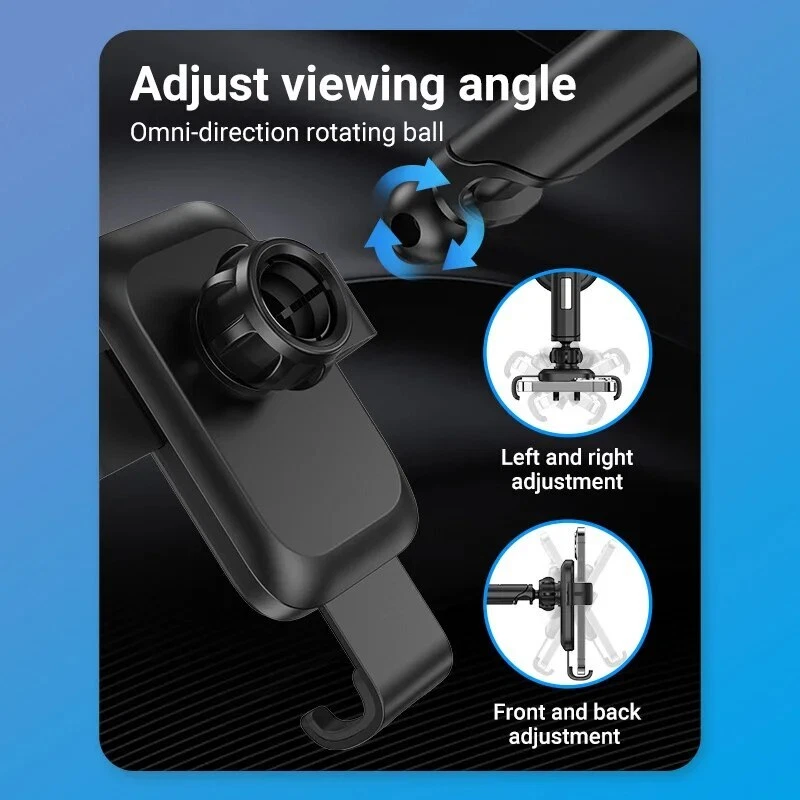 Car Phone Holder Stand Suction Cup Adjustable for iPhone 14 13 12 11 Pro Samsung - Image 3 of 4