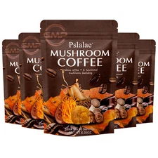 Mushroom Coffee - Good Organic Supplement - with Lions Mane, Reishi, Cordyceps