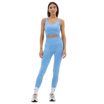 Halfdays Sophia Legging Compression high-rise seamless Forget Me Not XS NWT $85
