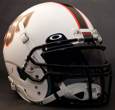 *CUSTOM* OKLAHOMA STATE COWBOYS NCAA Schutt XP Authentic GAMEDAY Football Helmet