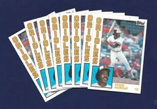 LOT OF EIGHT 1984 TOPPS #240 EDDIE MURRAY RAZOR SHARP PACK FRESH 1.29 SHIPPING