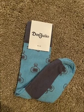 Don Julio  Socks Tequila Bottles Gray on Blue Sock Club