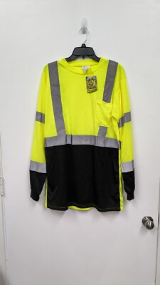 OccuNomix Class 2 High-Vis Wicking Polyester T-Shirt - LUX-LSETPBK