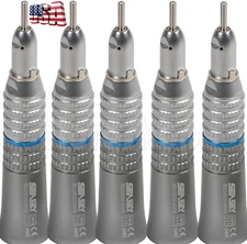 5x Dental Slow Low Speed Handpiece Straight Nose cone f/ NSK E-type Motor SEASKY