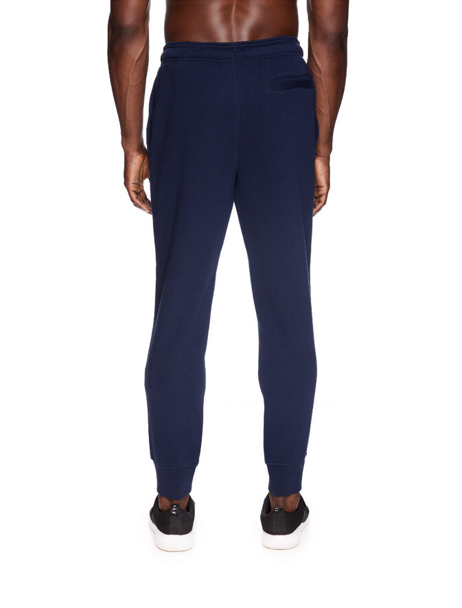 Men's Reebok Navy Blue Slim Fit Active Fleece Pants/Jogger