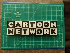 Cartoon Network 1992 3D printed art logo shelf stand wall display mount