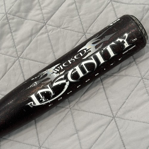 Batte De Softball Worth Insanity 33" 25 Oz - Approuvée NSA BPF1.20 - Diamètre 2 1/4" - Occasion