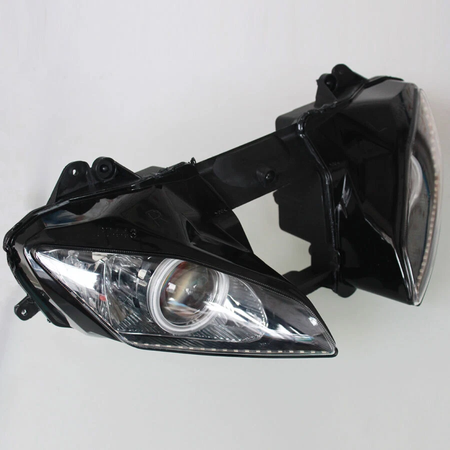 Devil Angel Eye Headlight Assembly Projector Lamp For Yamaha YZF R6 2008-2015 - Image 3 of 4