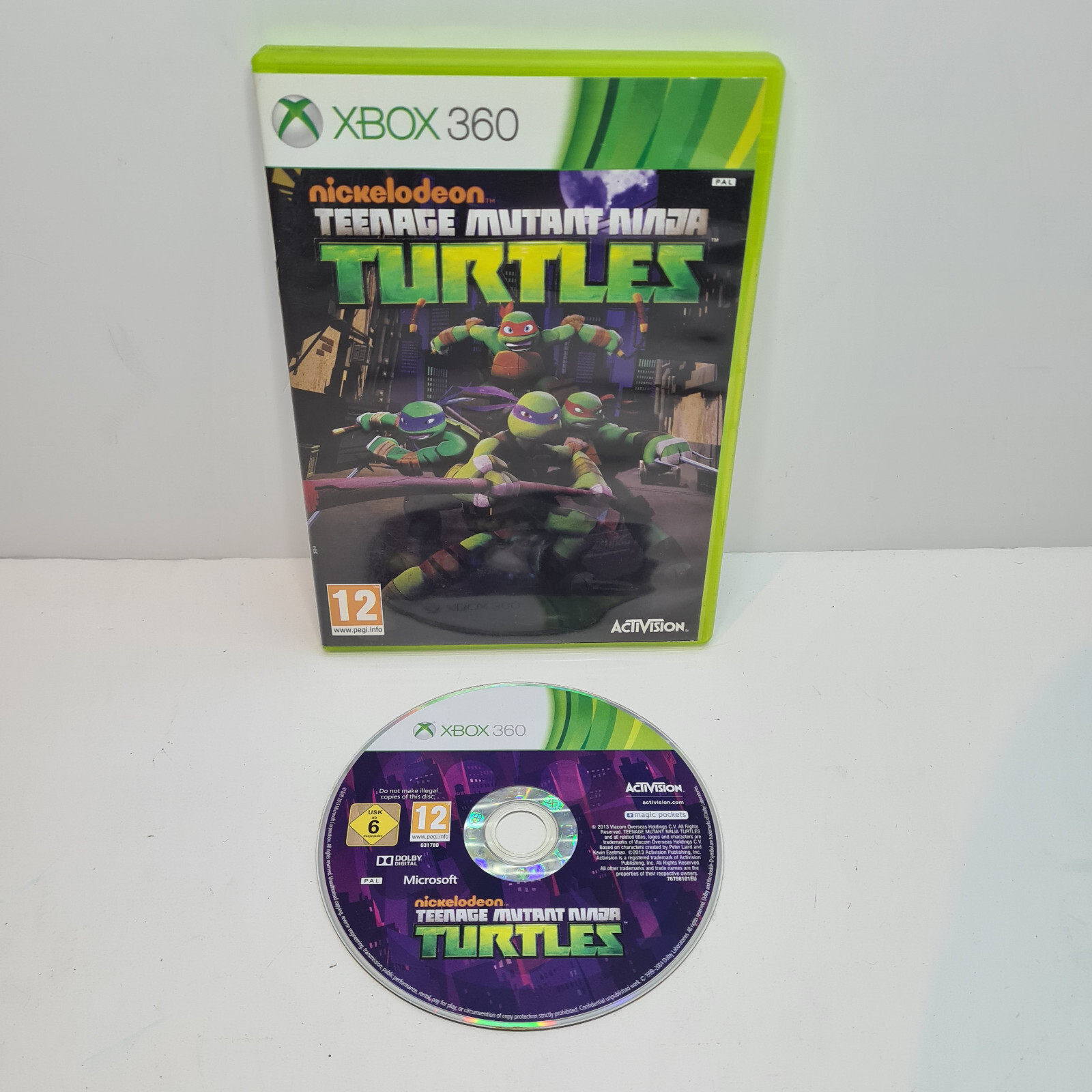 Nickelodeon Teenage Mutant Ninja Turtles Microsoft Xbox 360