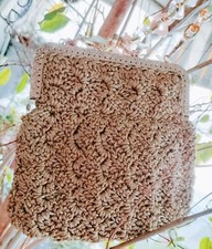 Pochette, borsetta uncinetto, clutch elegante con chiusura clic clac