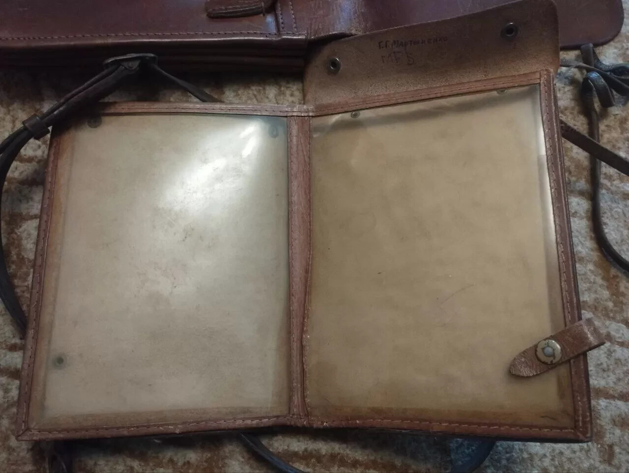 USSR Field Military Document Map Case M32, 1932, WW2, RKKA, with documents — image 3