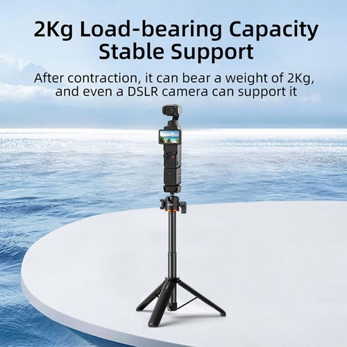 Extendable Tripod Selfie Stick for DJI Osmo Pocket 3 Pocket Camera Length Adj... - Picture 8 of 9