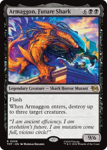 Armaggon, Future Shark 58 Teenage Mutant Ninja Turtles Foil