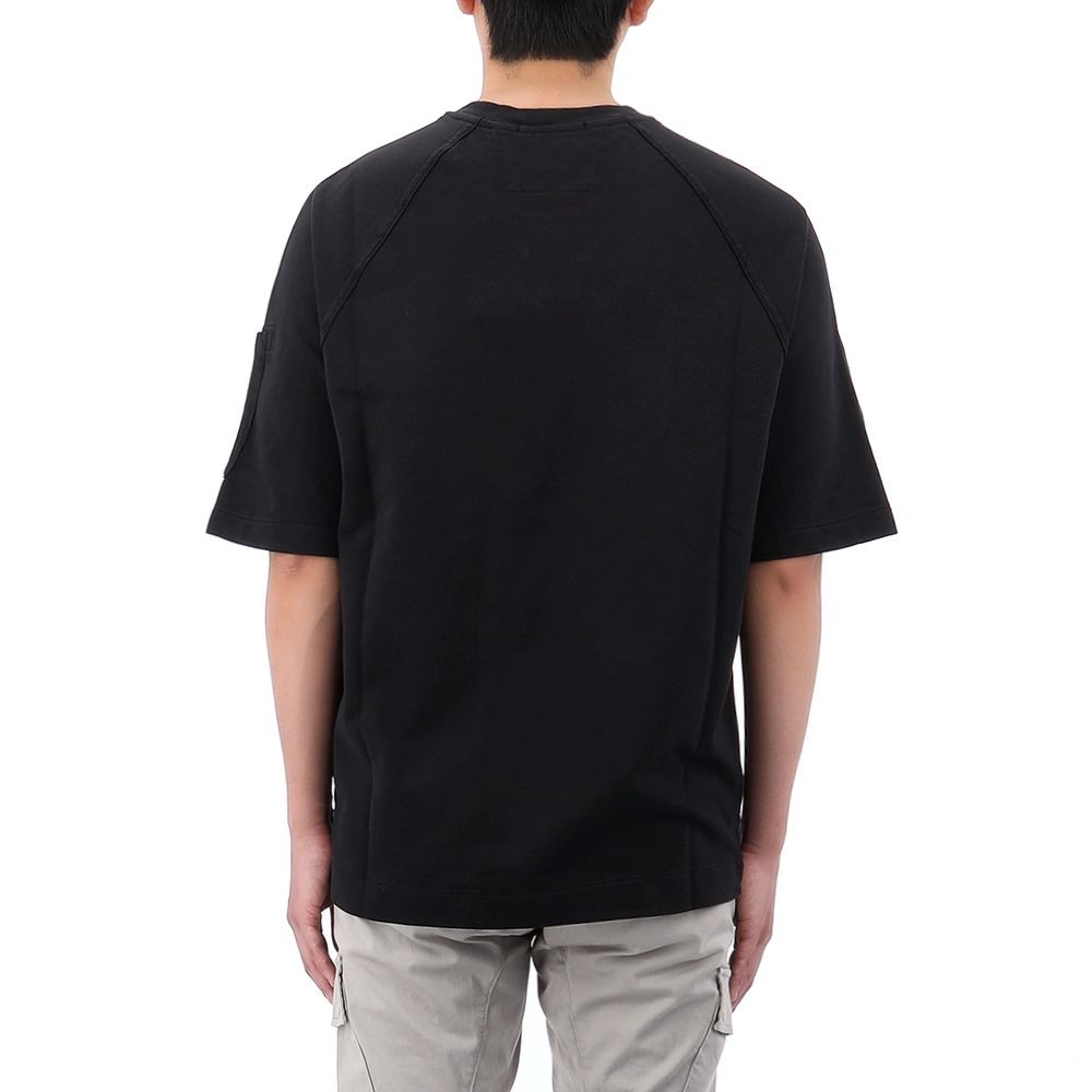 CP Company Short Sleeve T-Shirt with Lens Patch 20CMSS034A 999 152104081 thumbnail 4