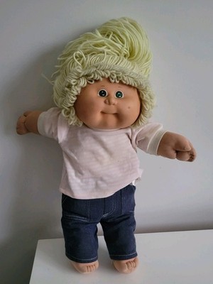 1985 Cabbage Patch Kid - Blonde Hair, Blue Eyes 