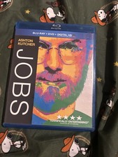 Ashton Kutcher Steve JOBS movie blu ray dvd OPENED NO DIGITAL USED