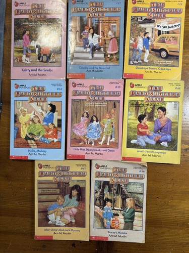 The Baby-Sitters Club Ann Martin Vintage Mega Lot Assorted Condition 60+ Books! - Picture 5 of 12