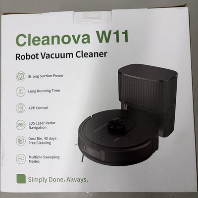 Cleanova W11 selbstentleerender Saugroboter gebraucht