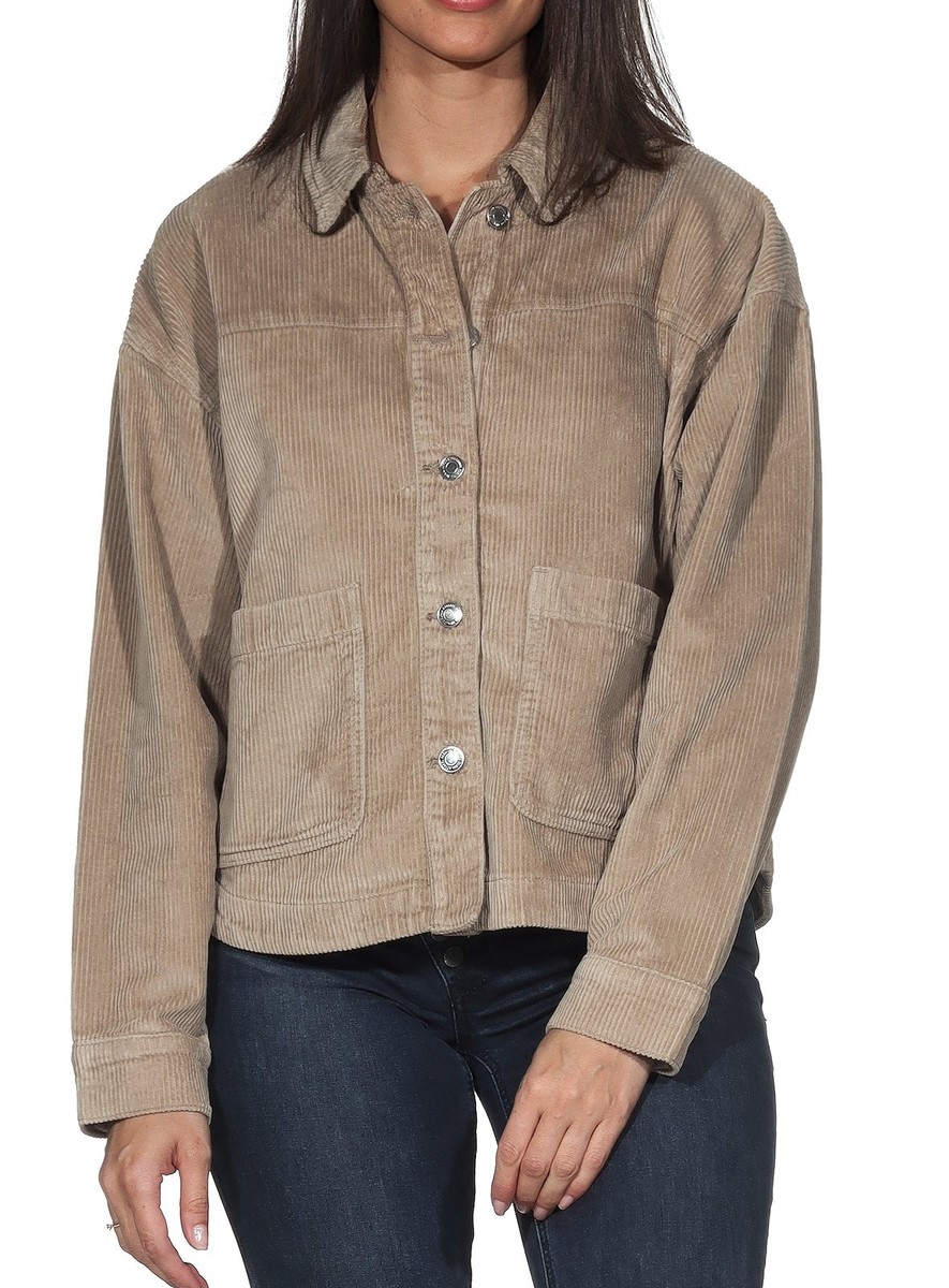 Cordjacke Damen Langarm Button Down Blouson Jacke mit Taschen Herbst Winter Casaul Jacket Kurze Cord Jacke Langarm Revers Shirtjacke Blouson Jacke mit Taschen Übergangsjacke Cordjacke Damen Langarm Button Down Blouson Jacke mit Taschen Herbst Winter Casaul Jacket Kurze Cord Jacke Langarm Revers Shirtjacke Blouson Jacke mit Taschen Übergangsjacke