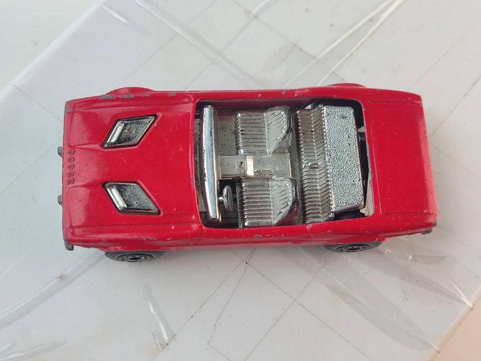 Matchbox Superfast No 1 Dodge Challenger 1975 England Diecast Vintage Retro Car - Image 4 of 4