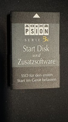 Psion 3c / 3mx SSD Startdisk und Zusatzsoftware
