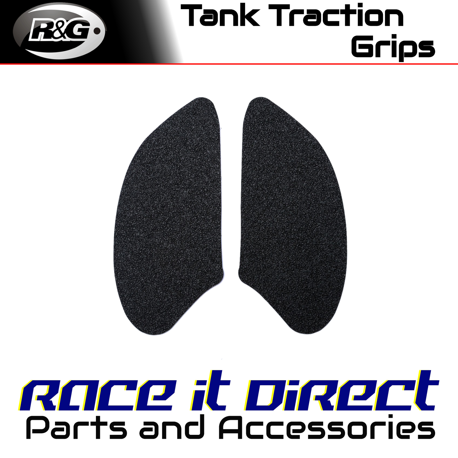 Tank Traction Grips for Suzuki Bandit 650 2007-2010 R&G
