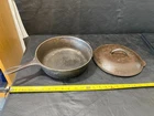 vintage Cast iron pan skillet Wagner Ware #8 w/ McDonald lid