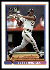 Bobby Bonilla 1991 Bowman #381 Pirates MLB READ FREE SHIPPING AutographDen