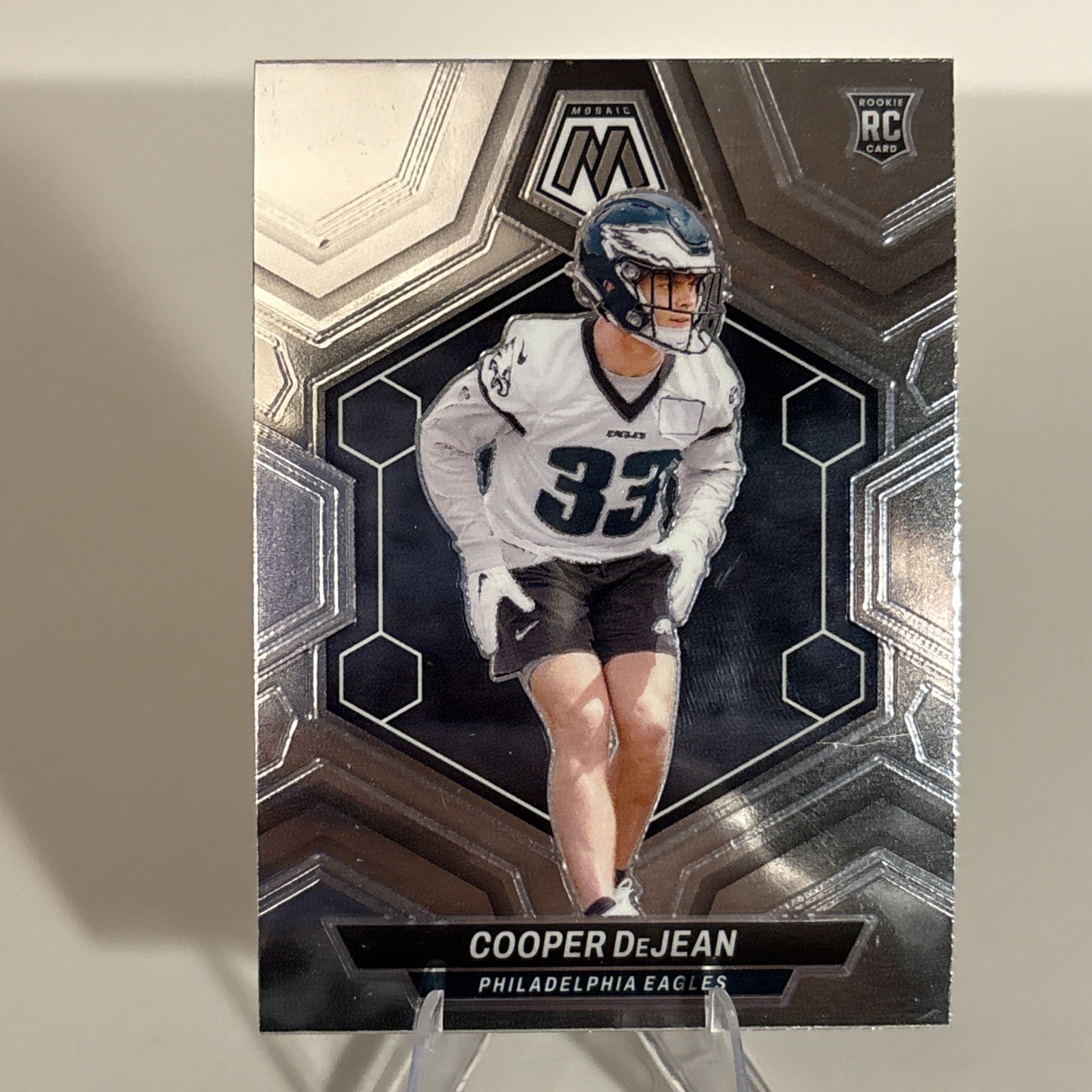 2024 Panini Mosaic - Rookies Cooper DeJean #340 Silver Prizm (RC)