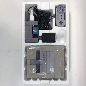 Super Nintendo Super Nintendo Entertainment System SNES SNS-001 Gray