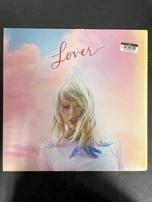 Taylor Swift - Lover Pink/Blue Vinyl ReIssue USED NOT TESTED