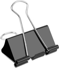 Ufmarine Extra Large Binder Clips 2 Inch, 10 Pcs Big Paper Clips for Office
