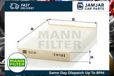 MANN CU15001 Cabin Air Particulate Filter 149mm Length For Nissan Cube Juke Leaf